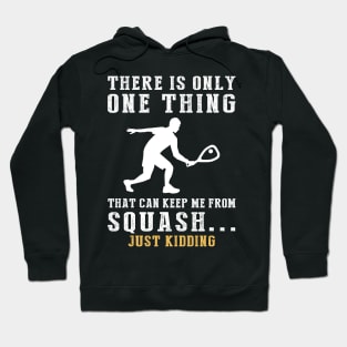 Squash and Smiles - A Playful Racket! Hoodie